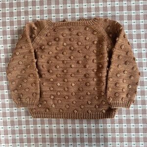 Misha and Puff Rose Gold Sweater